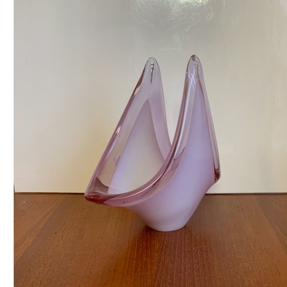 VAN Italy Other - VAN Lavorazione “Mery Bonboniere” napkin holder. VTG Murano style art glass